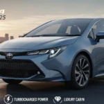 Toyota Corolla 2025 – 36 KMPL Efficiency, Turbocharged Power Starting at ₹1.7 Lakh!
